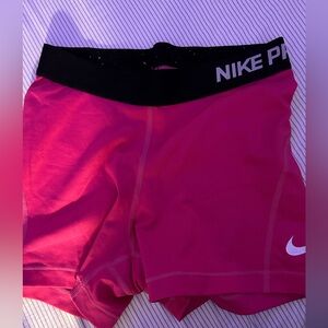 pink nike pros